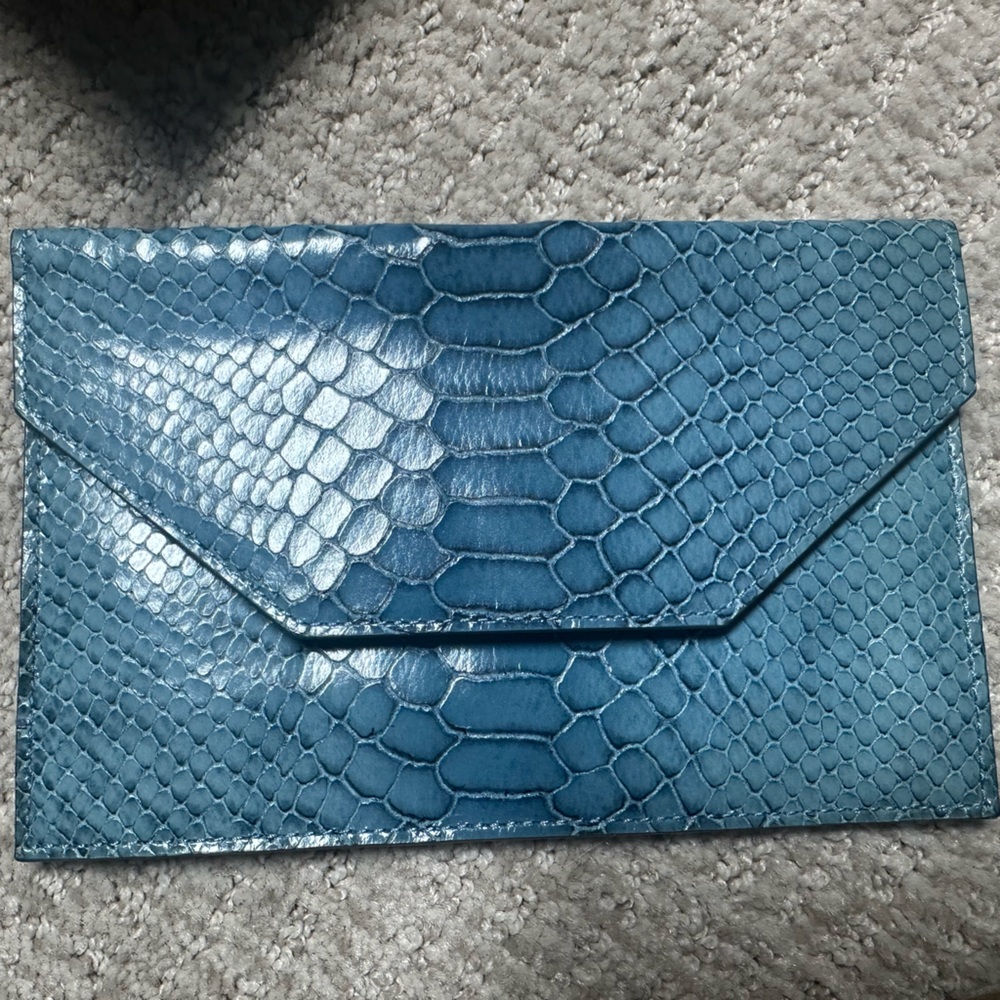 Blue Snakeskin Pattern envelope